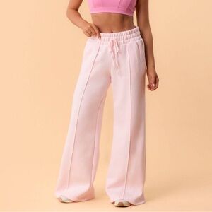 NWT Blogilates Women's Travel Trouser High-Rise Wide Leg Sweatpants Size M